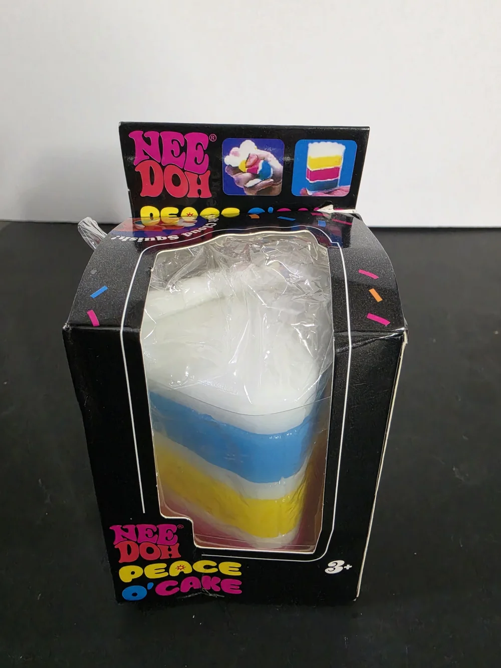 Squishie Peace Of Cake & Pizza Slice Stress Toy